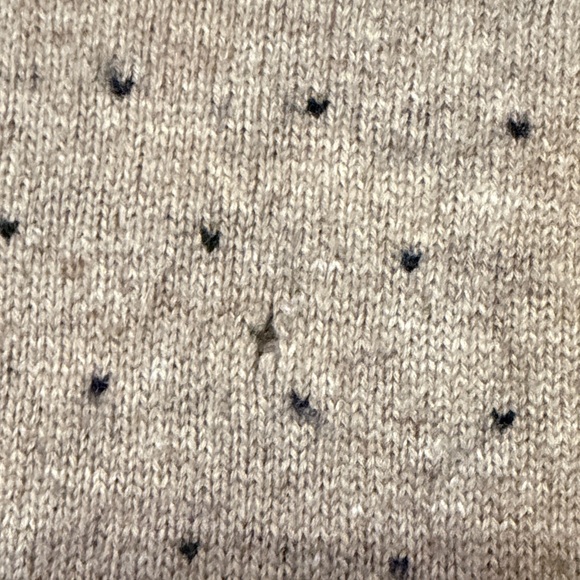 All Saints Taupe Speckled Crewneck Sweater - Picture 5 of 8